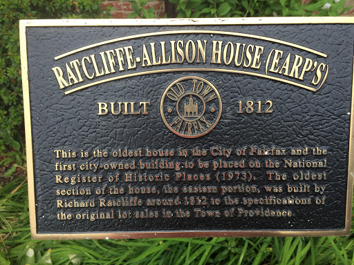 RATCLIFFE - ALLISON HOUSE (EARP'S)