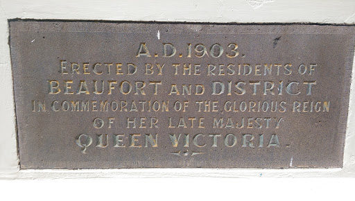 Beaufort Rotunda Plaque