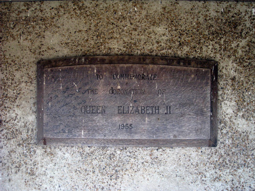 Queen Elizabeth II Coronation Plaque