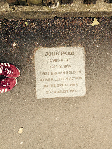John Parr – 1st British Soldier killed in WW1 Home