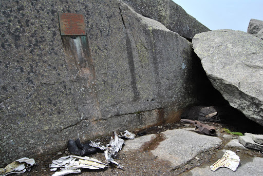 Mt. Wright Memorial Plaque