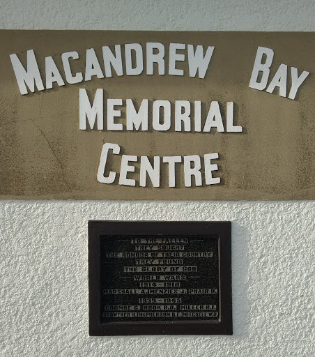 Macandrew Bay Memorial Centre