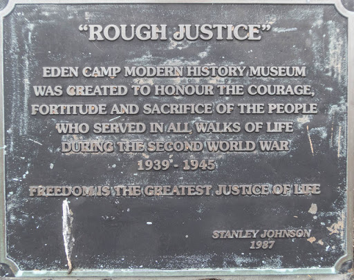 Memorial at Eden Camp, Yorkshire