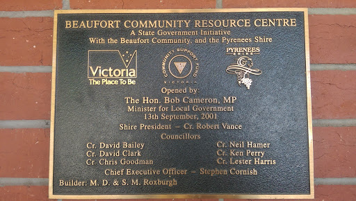 Plaque in Beaufort