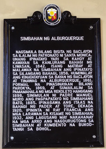 Albuquerque Church historical marker