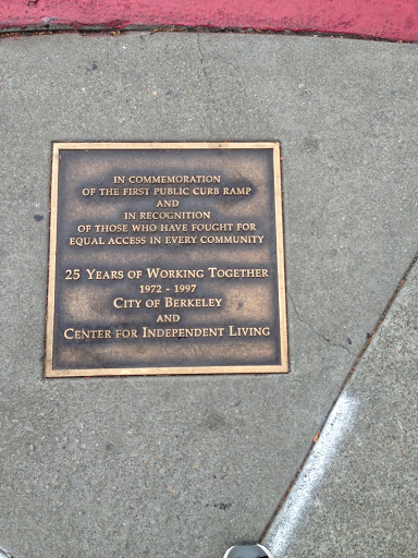 First Public Curb Ramp