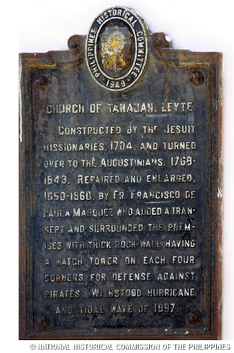 Church of Tanauan, Leyte historical marker