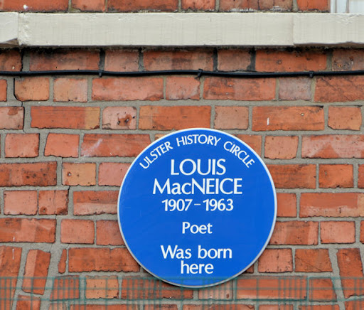 Louis MacNeice plaque, Belfast