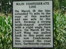MAIN CONFEDERATE LINE