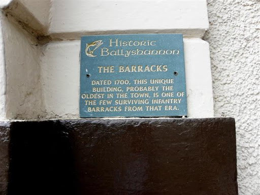 "Historic Ballyshannon" plaque