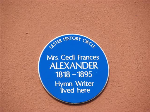 Mrs Cecil Frances Alexander plaque