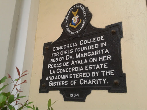 Concordia College for Girls historical marker