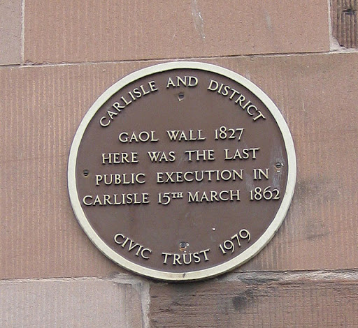 Grisly plaque, Carlisle