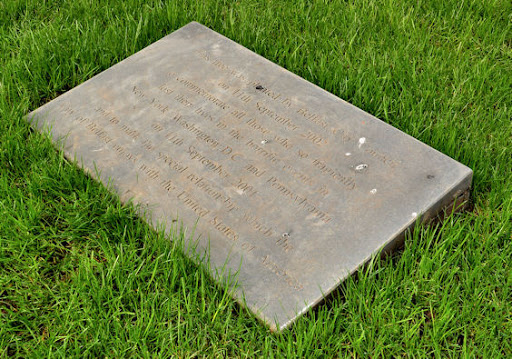"9/11" plaque, Belfast
