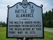 BATTLE OF ALAMANCE