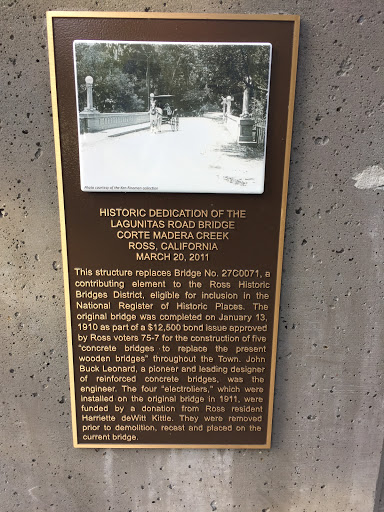 Lagunitas Road Bridge