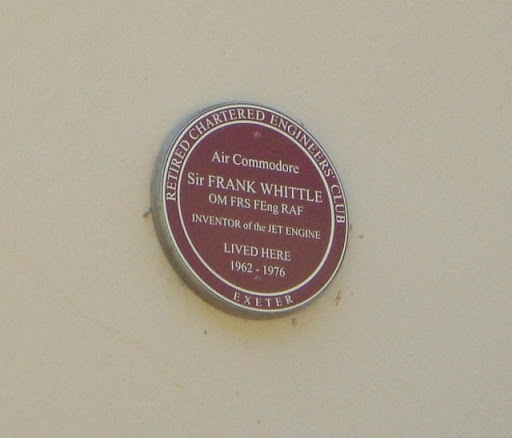 Plaque to Sir Frank Whittle