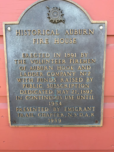 Historical Auburn Fire House