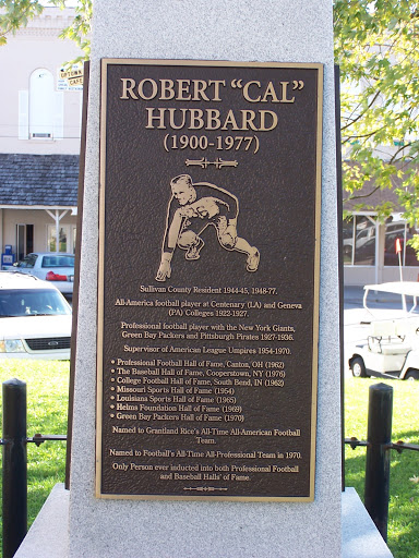 Robert "Cal" Hubbard Historical Marker