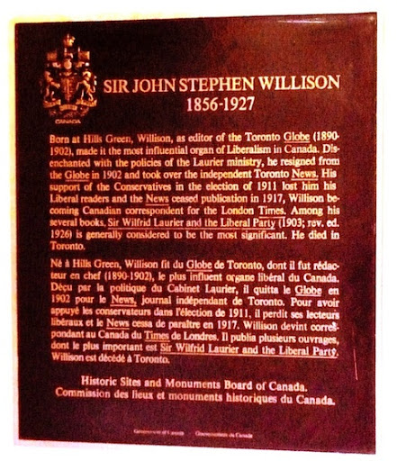 Sir John Stephen Willison 1856-1927