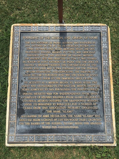 Founding of the Mission and Origin of Name