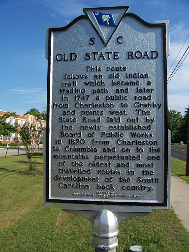 Old State Road historic marker