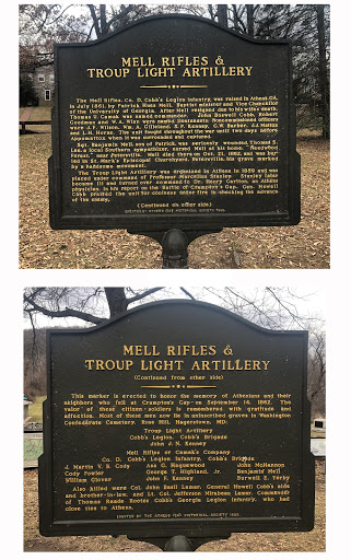 Mell Rifles and Troup Light Artillery