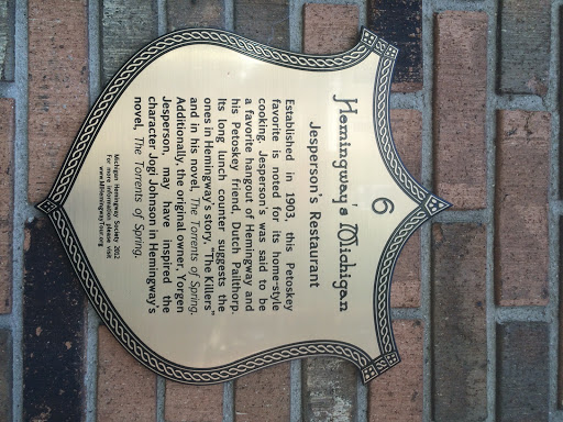 Hemingway’s Michigan #6: Jesperson’s Restaurant