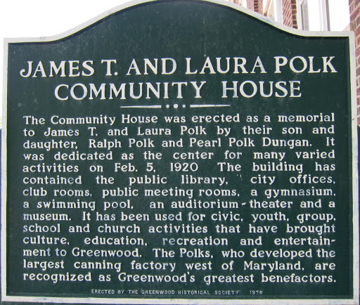 James T. and Laura Polk Community House