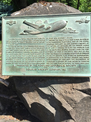 This Centennial Totem Pole