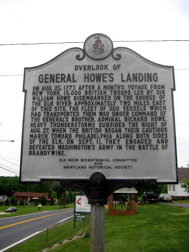 Overlook of General Howes Landing