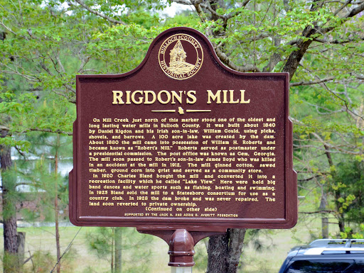 Ridgon’s Mill / The Rigdon Cemetery