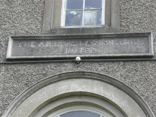 Plaque, The Ardara Parish Hall