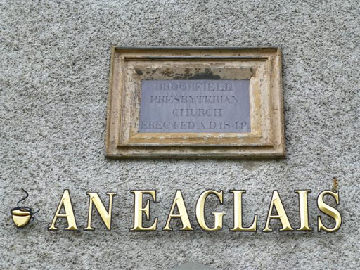 Plaque, Bloomfield Presbyterian Church