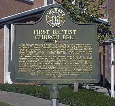 First Baptist Church Bell