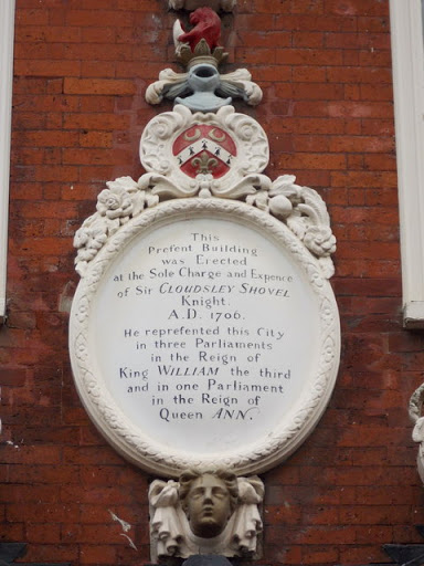 Rochester: plaque on the Clock House