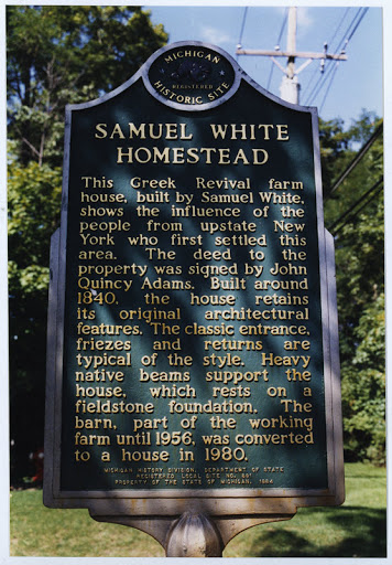 Samuel White Homestead / Colonel Samuel White
