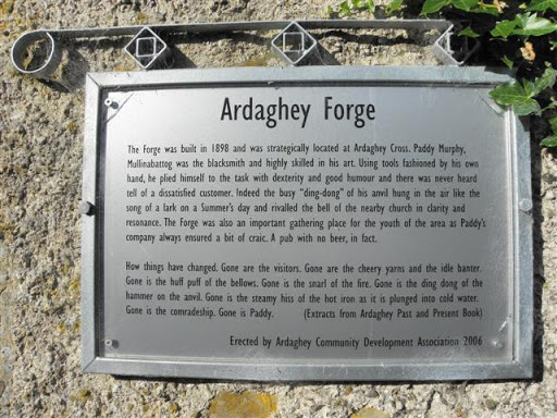 Plaque, Ardaghey Forge