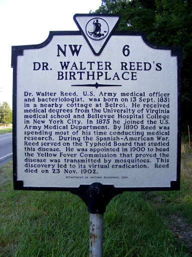Dr Walter Reed Birthplace