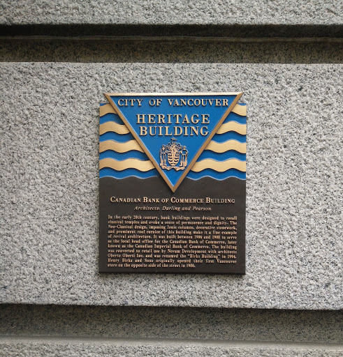 Canadian Bank of Commerce Building (448 Granville St)