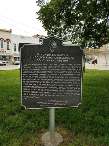 Lincoln's First Challenge of Douglas