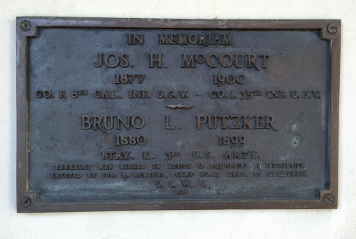 Killed in Action in Phillpine Insurrection