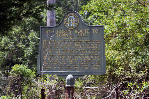 4th Corps' Route to Tunnel Hill
