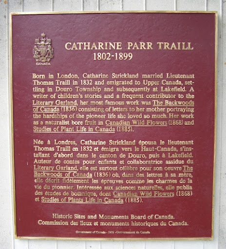 Catharine Parr Traill 1802-1899
