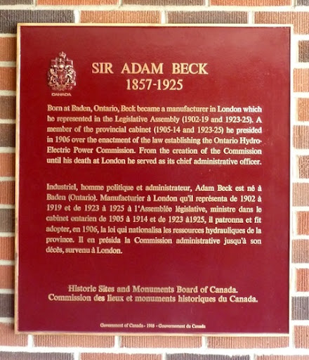 Sir Adam Beck 1857-1925