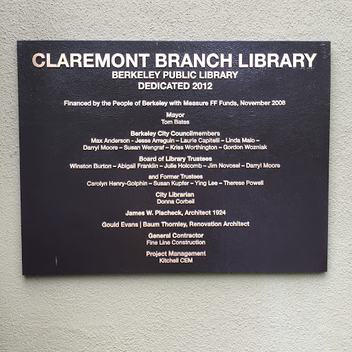 Claremont Branch Library