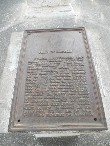 Villa de Arevalo historical marker