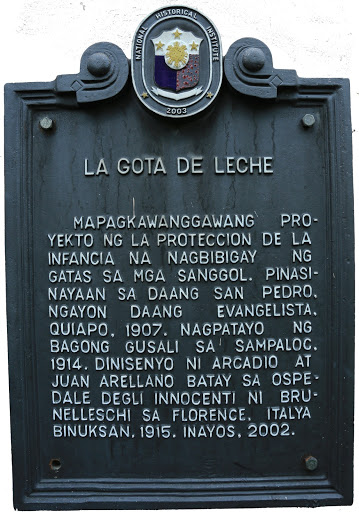 La Gota de Leche historical marker