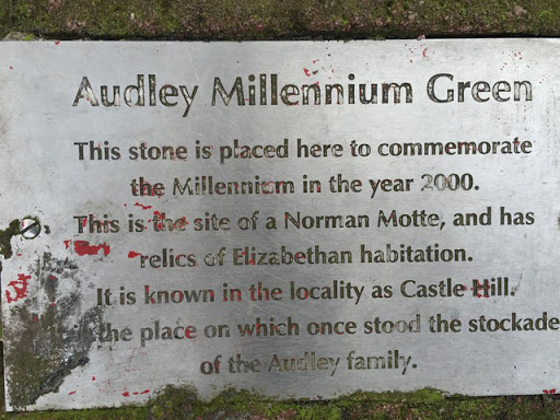 Audley: Millennium Green (plaque)