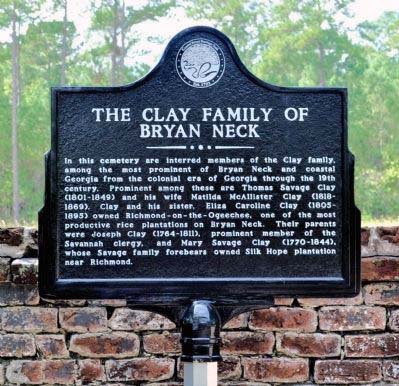 The Clay Family of Bryan Neck